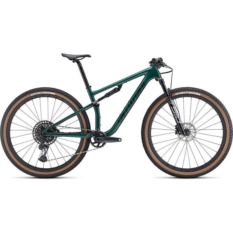 2022 Specialized epic expert bike gloss pine / chameleon eyris tint / tarmac black xl