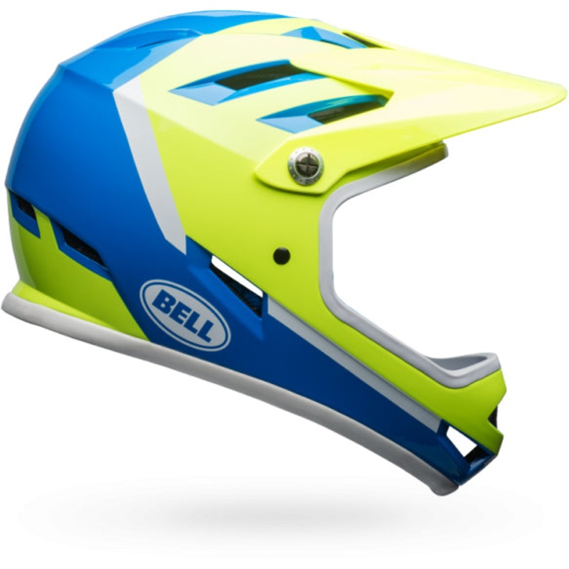 Bell Sanction Helmet-Force Blue/Retina Sear