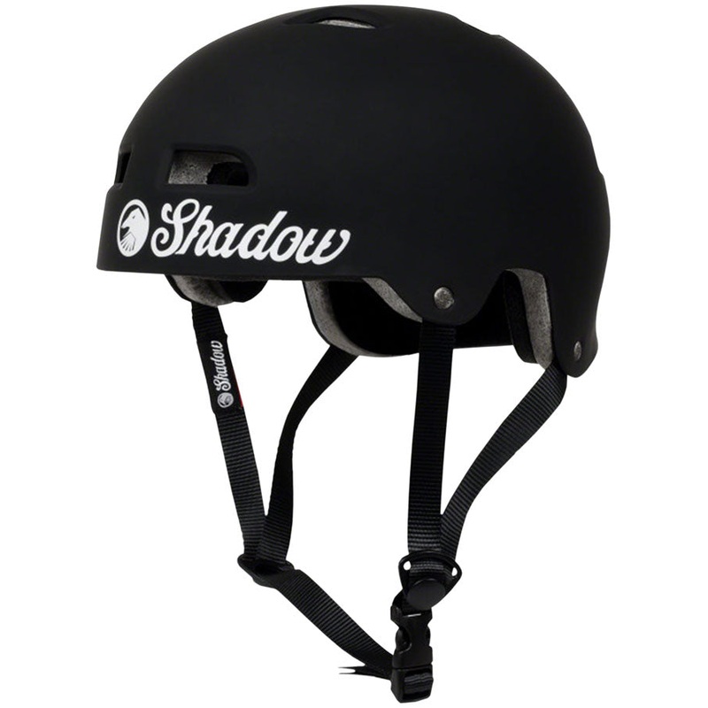 BMX Helmet The Shadow Conspiracy Classic BMX/Skate ABS Shell Matte Black, Small/MD