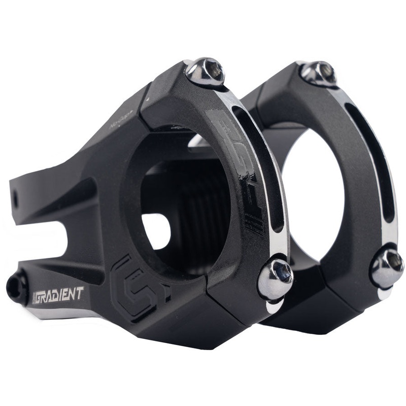 Full Speed Ahead Gradient Alloy Stem – 50mm 35mm Clamp +6 1 1/8″ Black