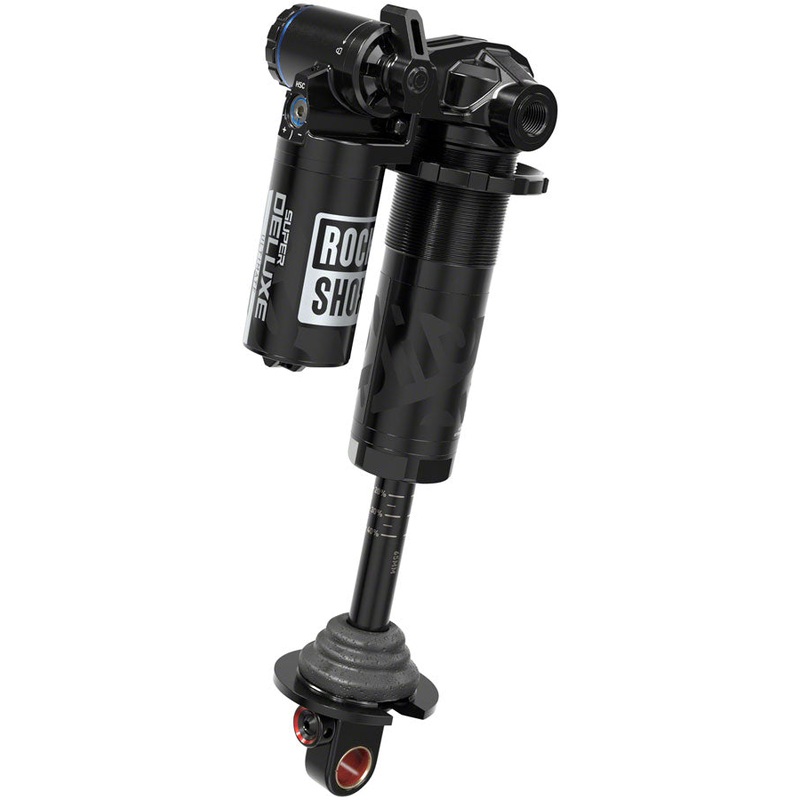 RockShox Super Deluxe Ultimate RC2T Coil Rear Shock – 185 x 55mm LinearReb/Low Comp Adj-Hyd B/O 320lb L/O Force Trunnion / Std B1