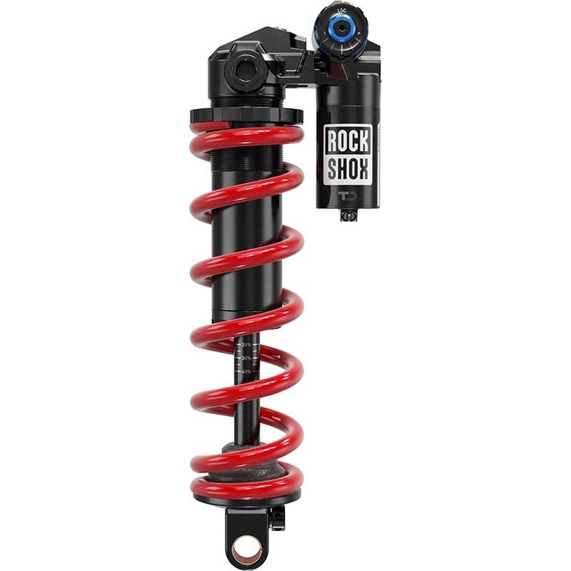 RockShox Vivid Coil Ultimate RC2T Rear Shock – 205 x 57.5 mm Reb 55 / Comp 30 L/O2 Standard Trunnion C1