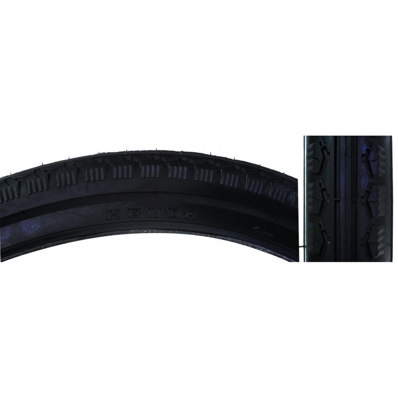 Sunlite Street 26 x 2.125 Clincher Wire 40 Black/Black Reflective BMX Bike Tire