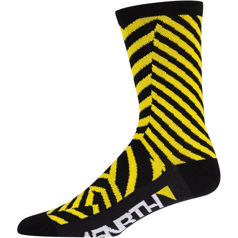 45NRTH Dazzle Lightweight Wool Socks – Yellow, Large