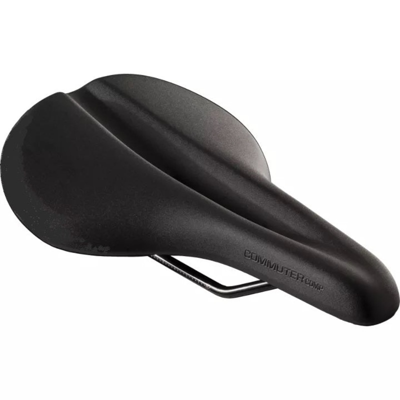 Bicycle Comfort  Saddle Men’s or Women’s Commuter Saddle Bike Seat Black 185mm
