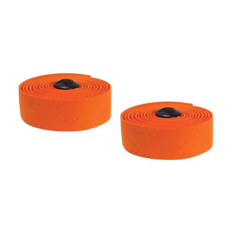 Cinelli Orange HandleBar Tape Cork Ribbon w Bar Plugs & Finishing Tape