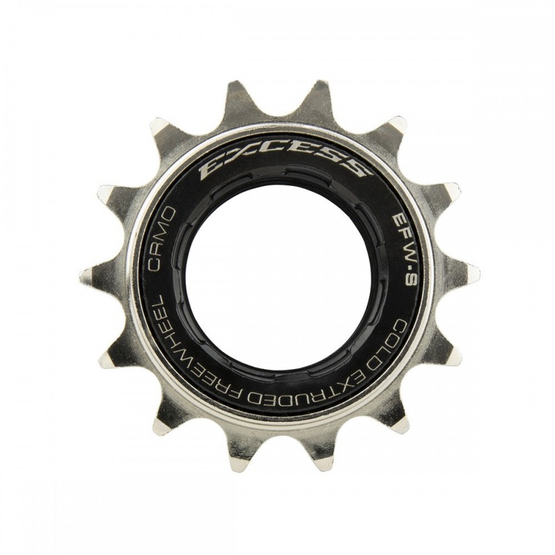 Excess EFW-S BMX Freewheel – 16T – 1/8″ & 3/32″ – Chrome/Black