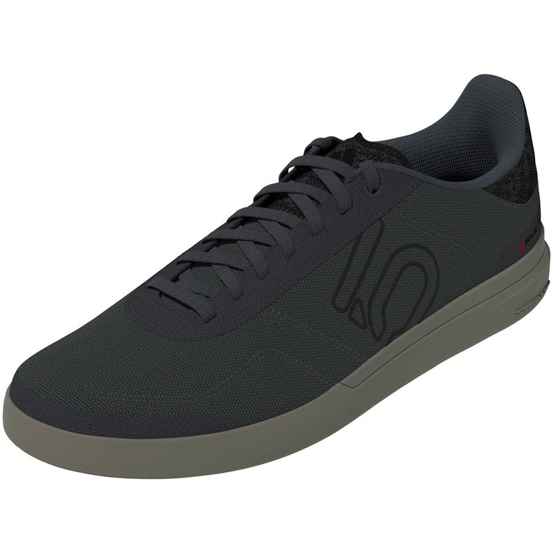 Five Ten Sleuth DLX Canvas Flat Shoes – Mens Gray Six/Core BLK/Olive Strata 8