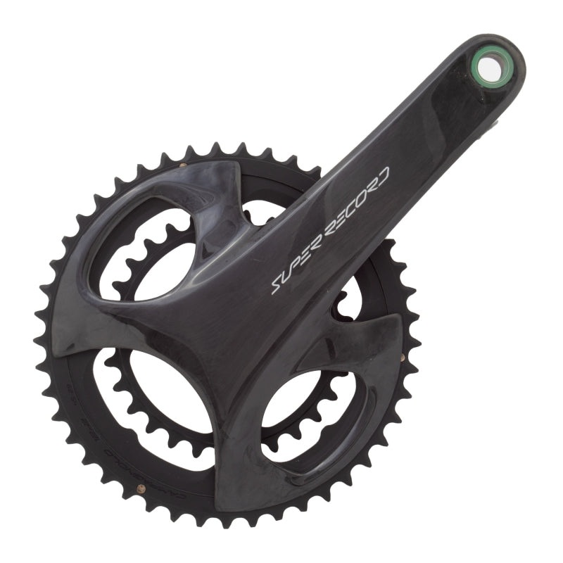 Super Record Wireless Crankset – 175mm 12-Speed 45/29t Campy 121/88 Asym BCD Ultra Torque Spindle Carbon