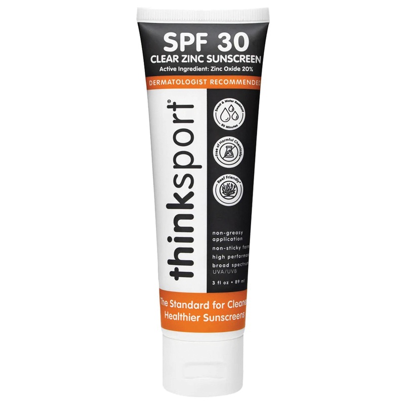 Thinksport Clear Zinc SPF30 – Natural Sun Protection for Active Lifestyles