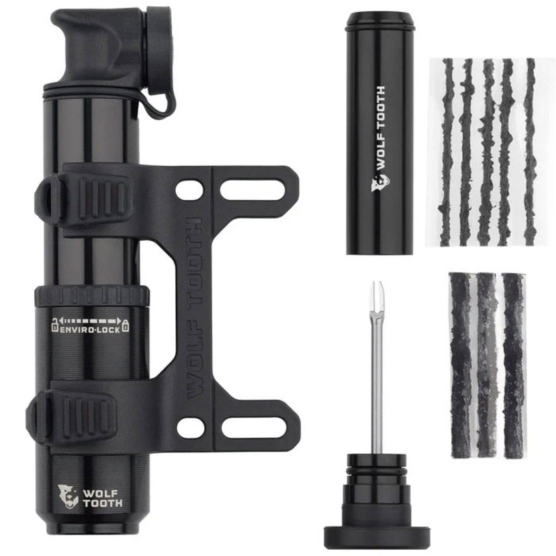 Wolf Tooth Encase Pump with Tire Plug Tool – 40cc