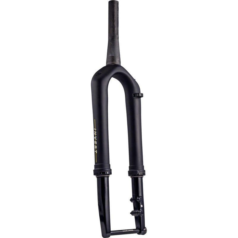 Cane Creek Invert CS Gravel Suspension Fork – 700c 40 mm 12 x 100 mm 45 mm Offset Climb Switch Matte Black