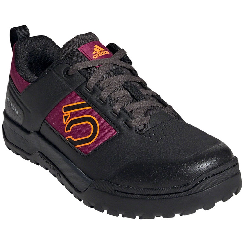 Five Ten Impact Pro Flat Shoes – Womens Core BLK / Signal Orange / Power Berry 8