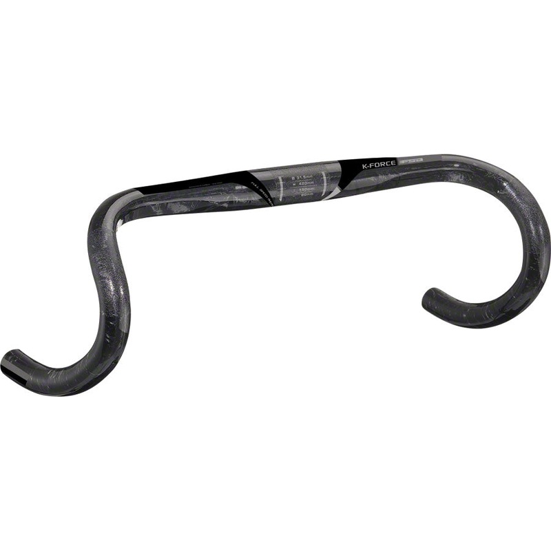 FSA KForce Light Compact Drop Handlebar 31.8mm 125mm Drop 40cm Width Carbon