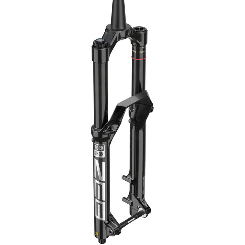 RockShox ZEB Ultimate Charger 3 RC2 Suspension Fork – 27.5″ 180 mm 15 x 110 mm 44 mm Offset Gloss BLK A2