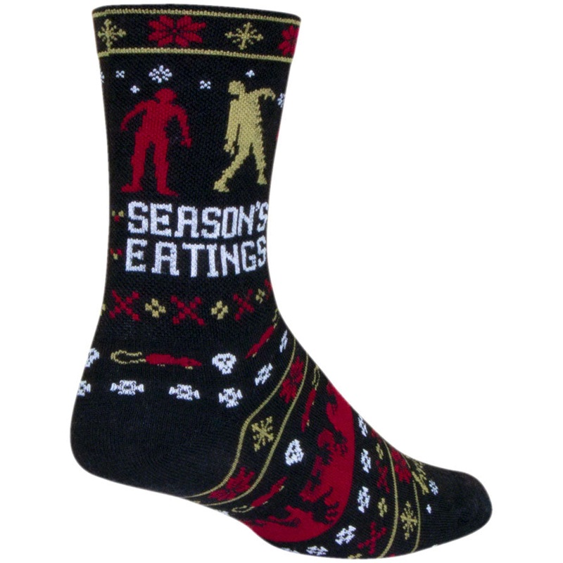 SockGuy Dead Ugly Wool Sock – 6″ Small/Medium