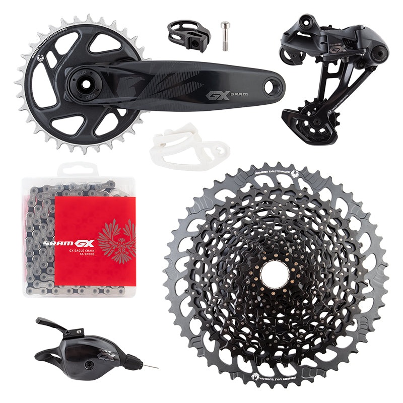 SRAM GX Eagle Groupset – 175mm Crankset 32t DUB Trigger Shifter Rear Derailleur 12-Speed 10-52t Cassette 12-Speed Chain