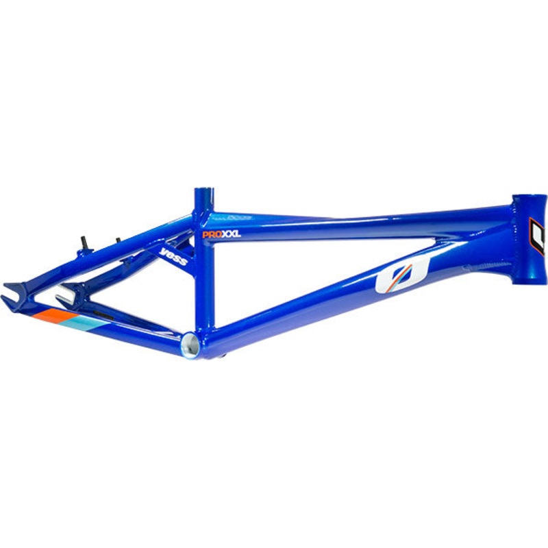 Yess Type O BMX Race Frame-Blue