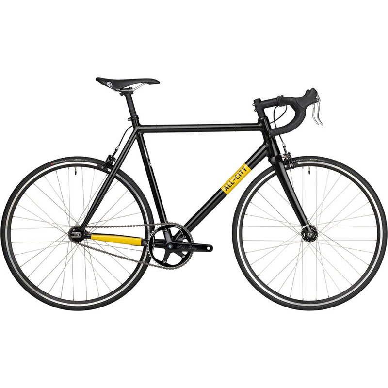 All-City Thunderdome Bike – 700c Aluminum Gold Fang 55cm