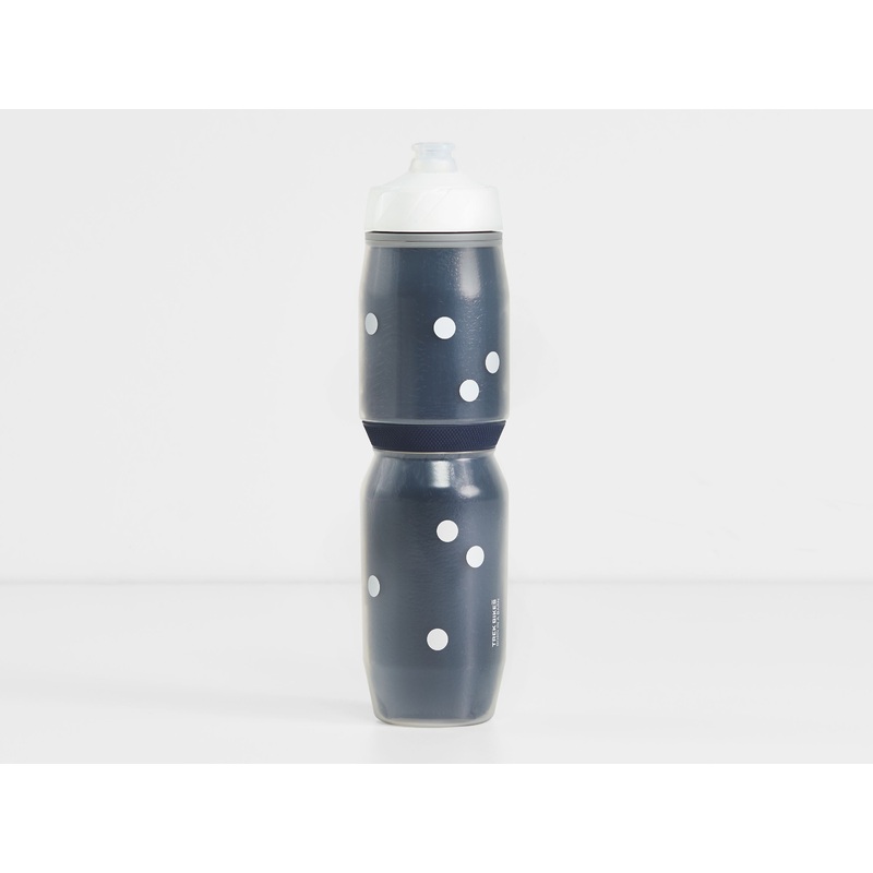 Bottle Trek Voda Ice 28oz Dots Blue/White