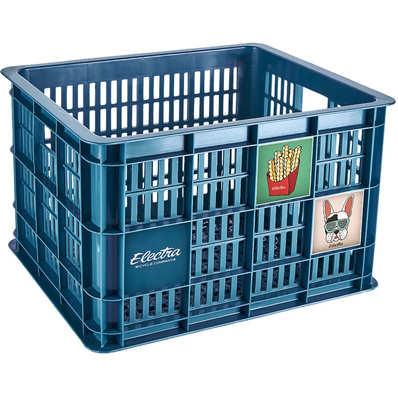 Electra Basil Bike Crate – Dark Teal