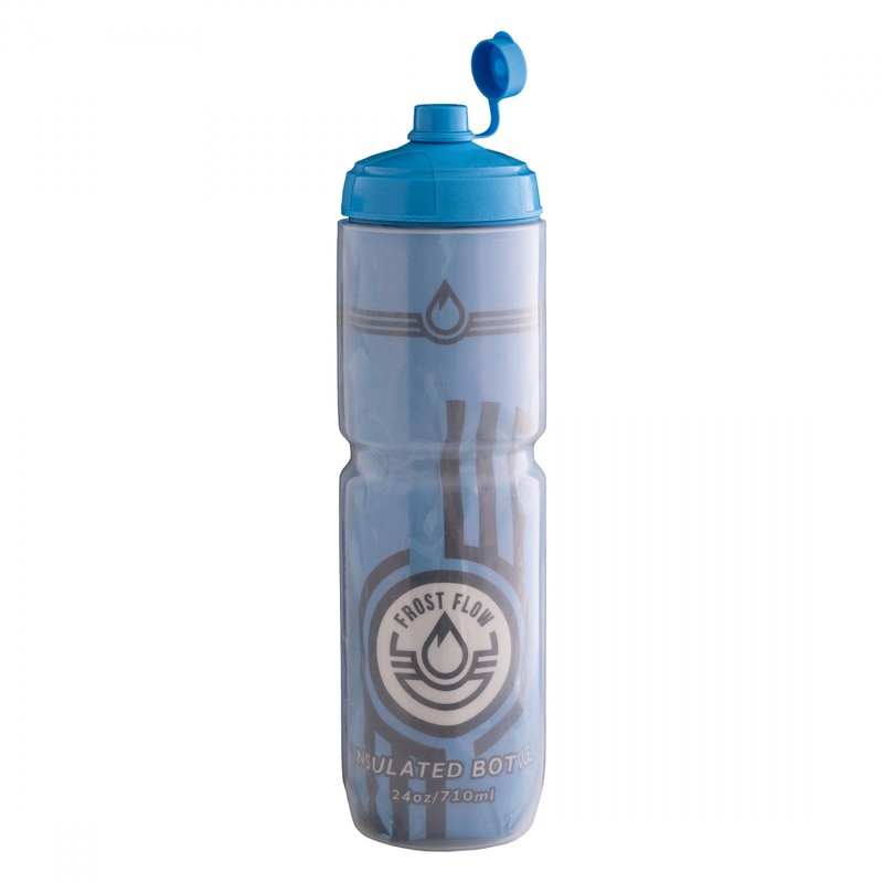 Frostflow Insulated Bottle Insulated 24oz Zoom Zebra Blue