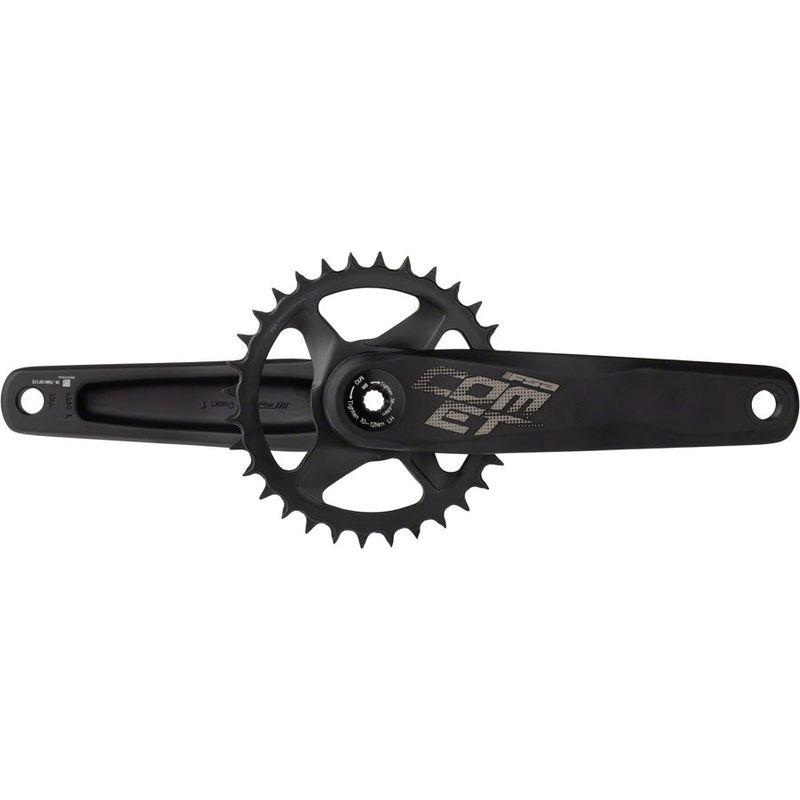 Full Speed Ahead Comet HD Modular 1x Crankset – 170mm Shimano 12-Speed 32t Direct Mount MegaExo Spindle Black 177mm Q-Factor