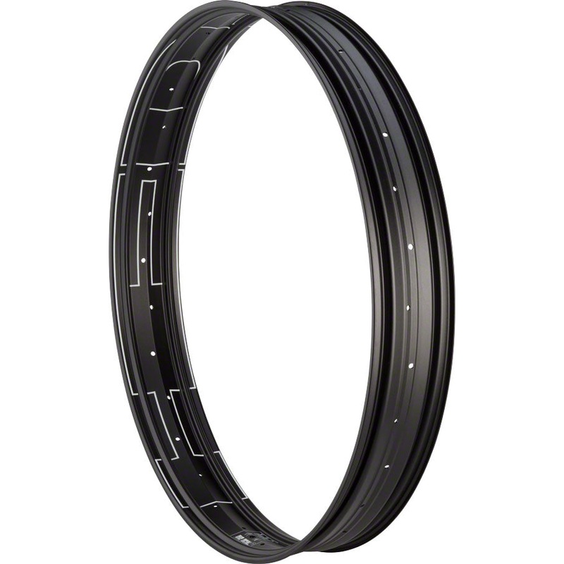 HED B.A.D Big Aluminum Deal Rim – 27.5″, Disc, Black, 32H, Clincher