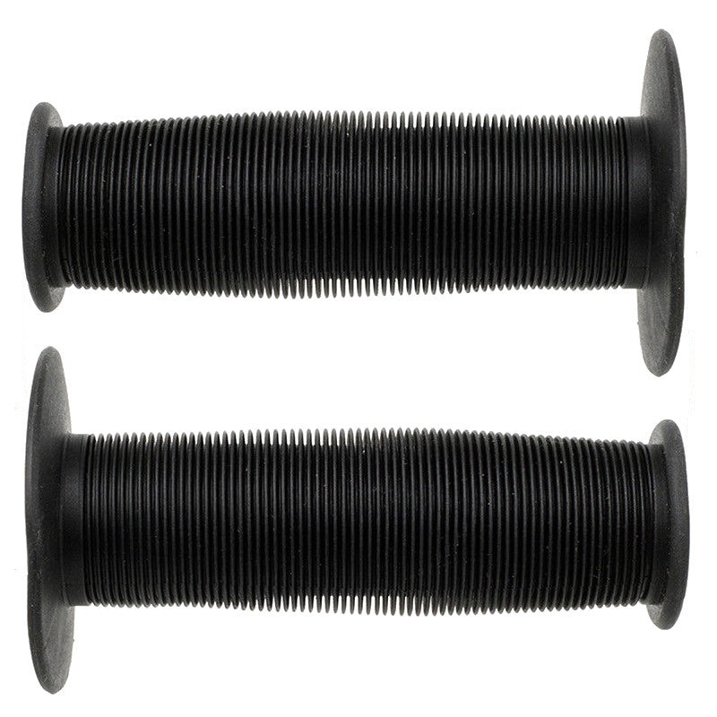Turbo-Style BMX grips – Mushroom/Toadstool – Flanged – Black