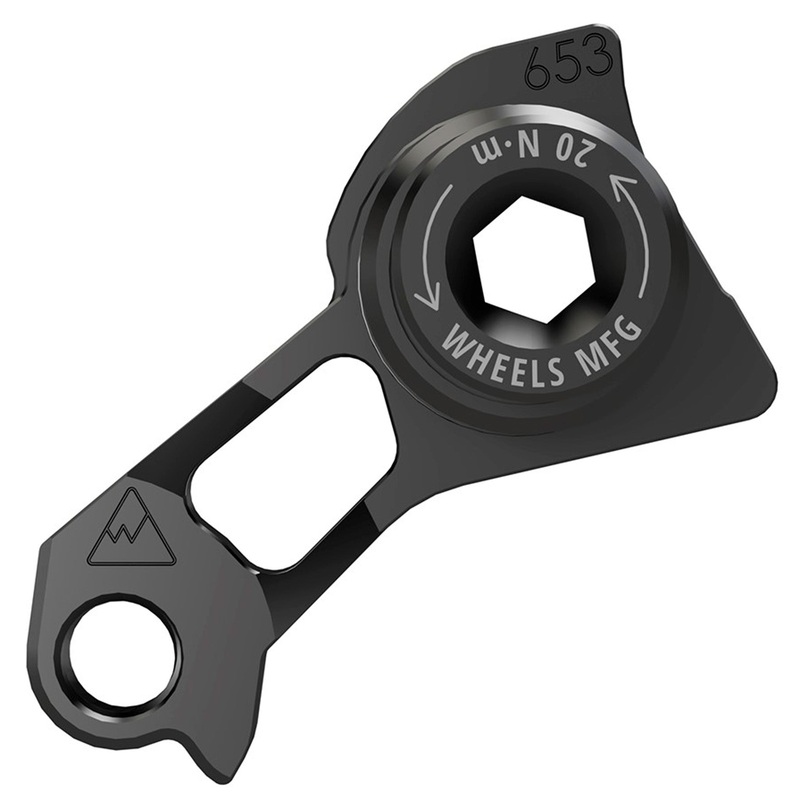 Wheels Manufacturing Derailleur Hanger – 653 SRAM UDH use Shimano MTB Rear Derailleurs