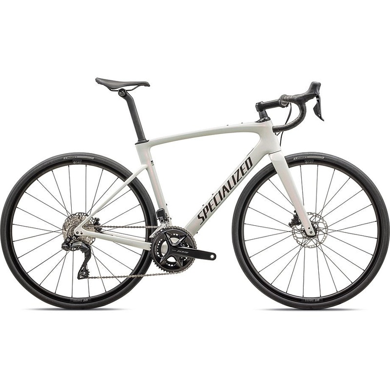 2025 Specialized roubaix comp bike gloss red ghost pearl over dune white/metallic obsidian 52