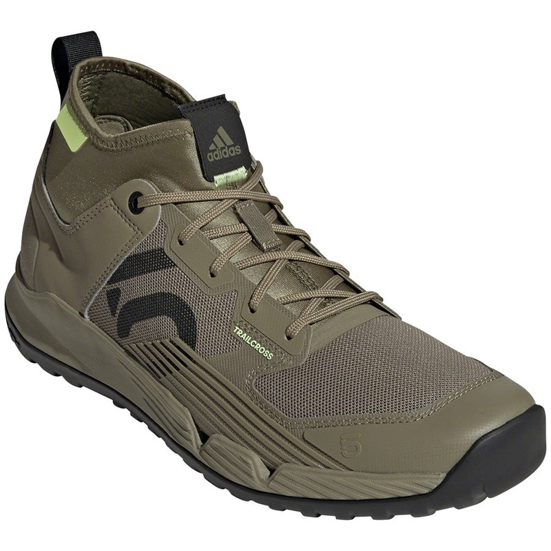 Five Ten Trailcross XT Flat Shoes – Mens Orbit Green/Carbon/Pulse Lime 9