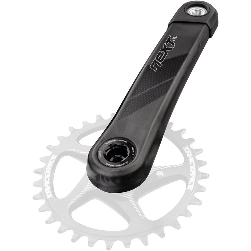 RaceFace Next SL G5 Crankset 175mm 9/16″ Direct Mount CINCH Carbon