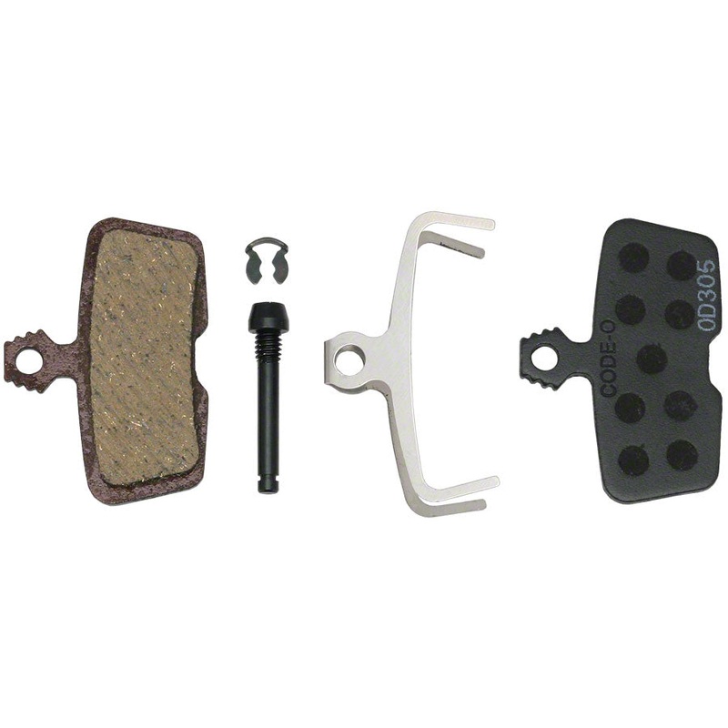 SRAM Disc Brake Pads – Organic Compound Steel Backed Quiet For Code/Code R/Code RSC/Guide RE