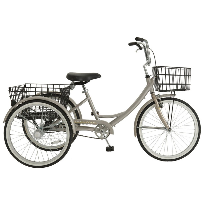 Tricycle 7 Speed Champagne Alloy  Trike Alloy 7 Speed  Adult