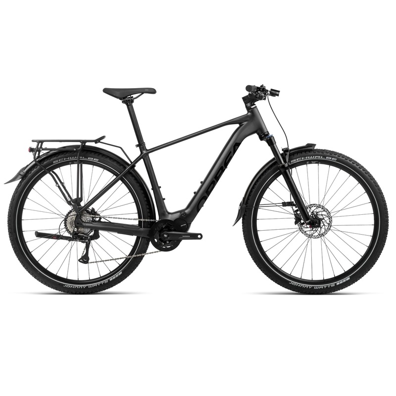 2024 Orbea KEMEN SUV 40 20mph Trekking Urban E-Bikes – Medium, Metallic Night Black (Matte-Gloss)
