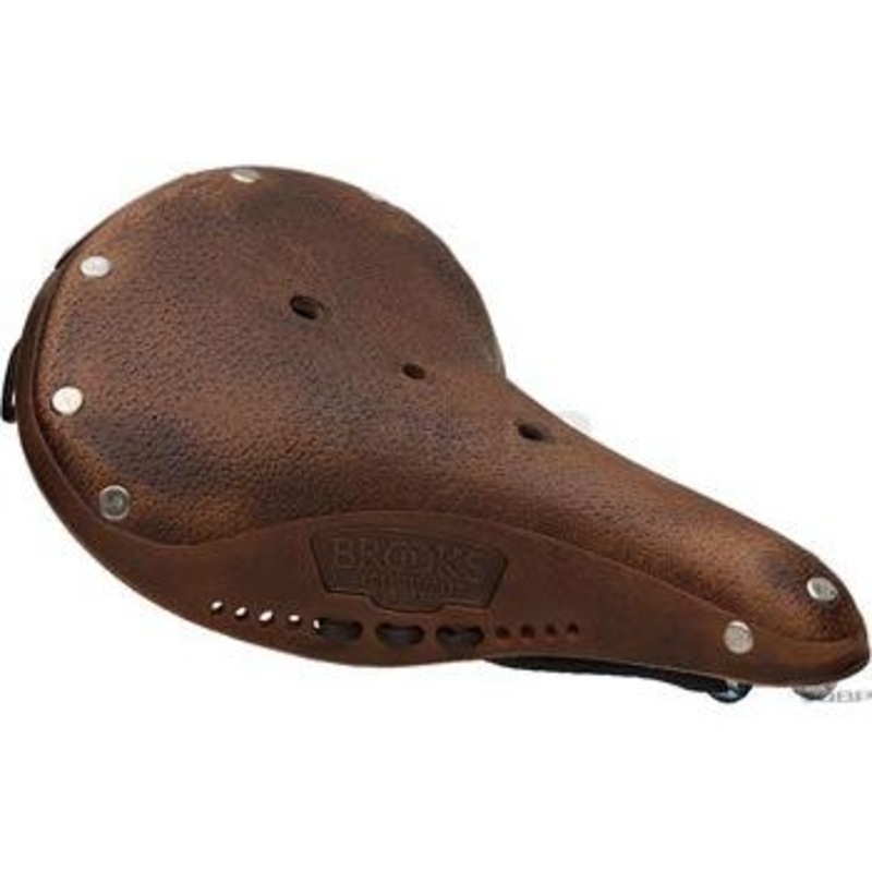 Brooks B17 Softened Saddle – Steel Dark Tan Women’s