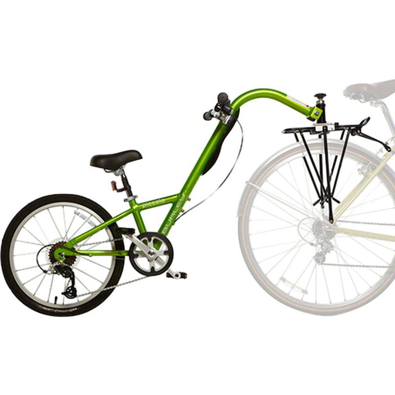 Burley Piccolo 7-Speed Trailercycle: Green