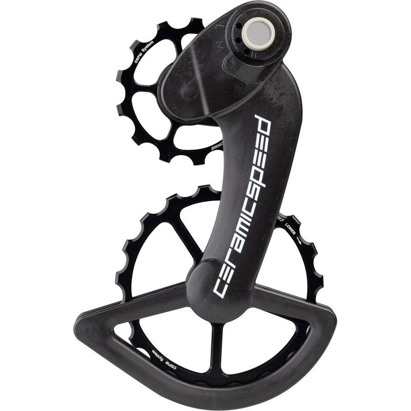 CeramicSpeed OSPW Pulley Wheel System for Campagnolo Derailleurs – Alloy Pulley Carbon Cage Black