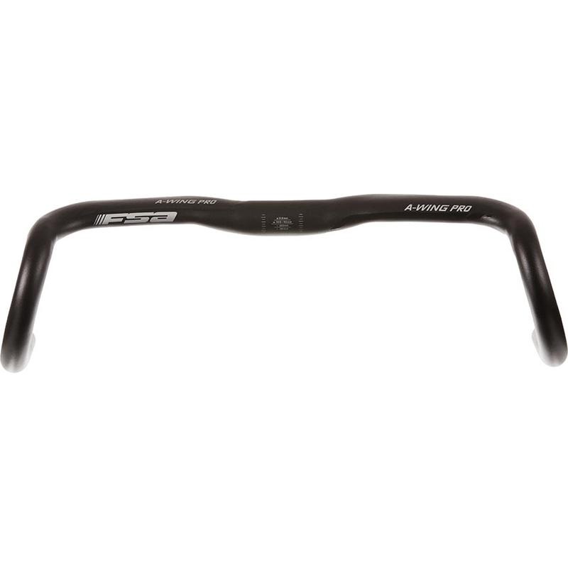 Full Speed Ahead A-Wing Pro AGX Drop Handlebar – Aluminum 31.8mm 46cm Black