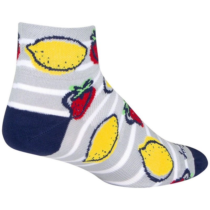 SockGuy Classic Low Lemonade Socks – 2″ Womens Small/Medium