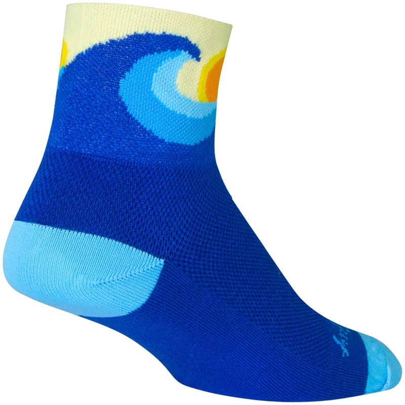 SockGuy Classic Swell Socks – 3″ Blue Small/Medium