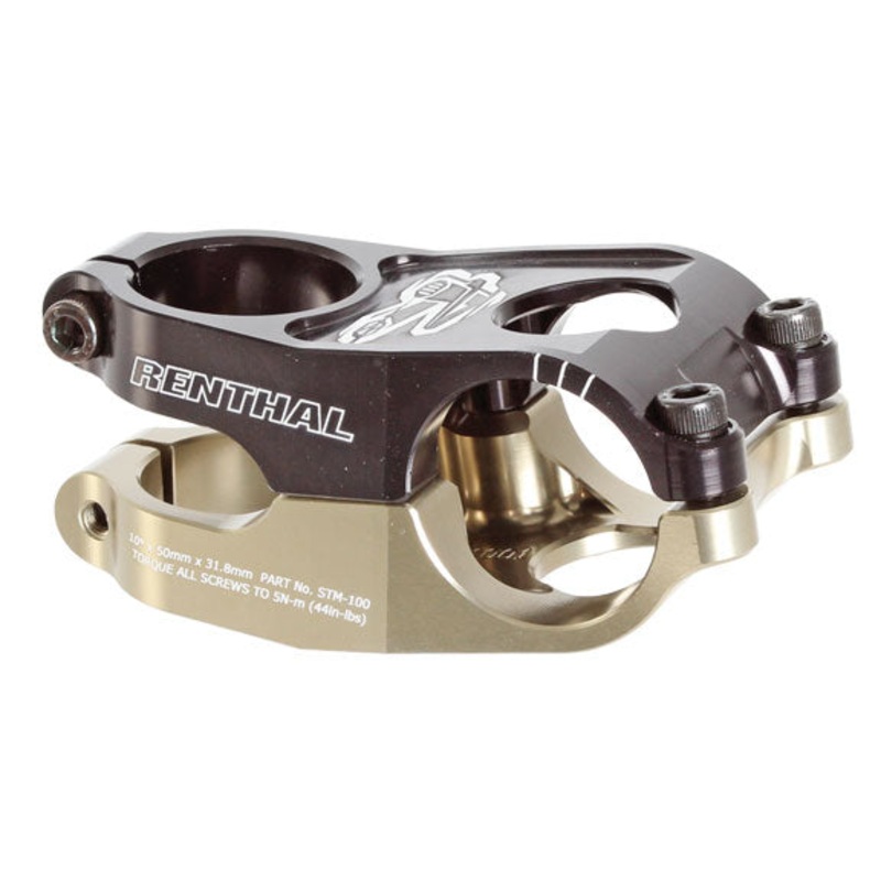 Duo Stem, (31.8) 40mm, Black/Gold