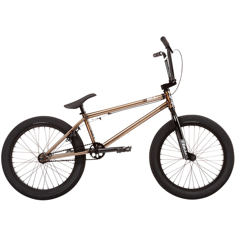 Fit Series One 21″TT BMX Bike-Trans Gold