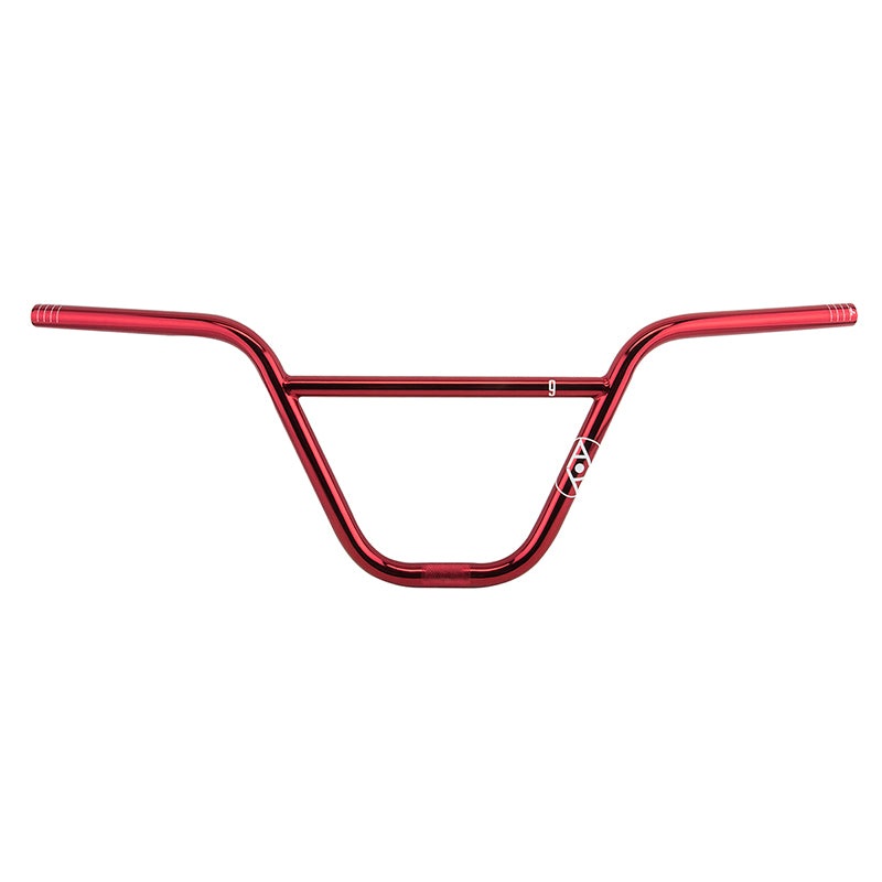 Alienation 9s 2pc BMX Handlebars – 9″ – Red Nickel