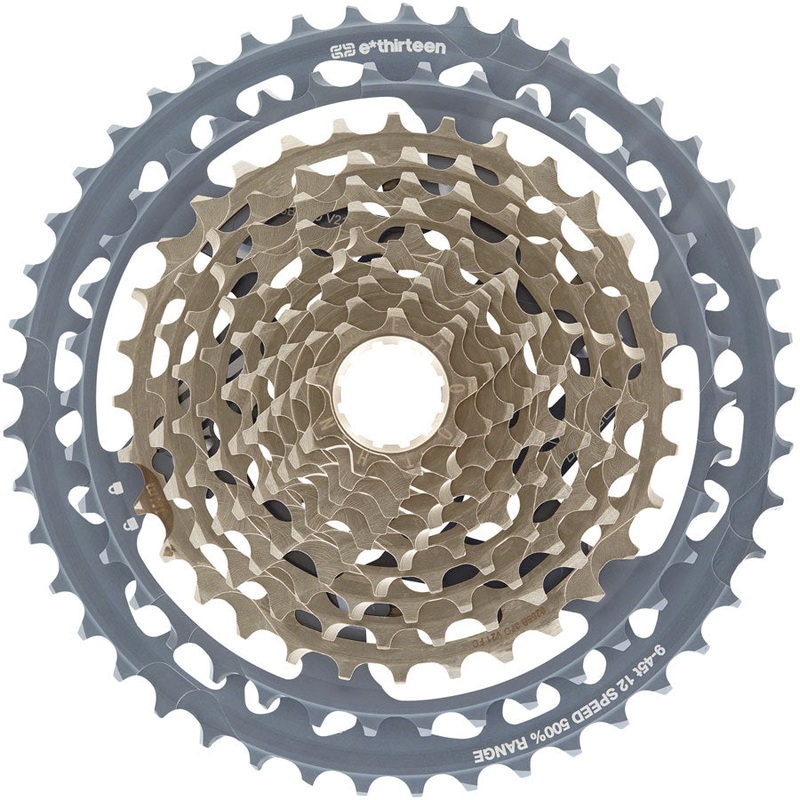 e*thirteen Helix Race Cassette – 12-Speed, 9-45t, Gray