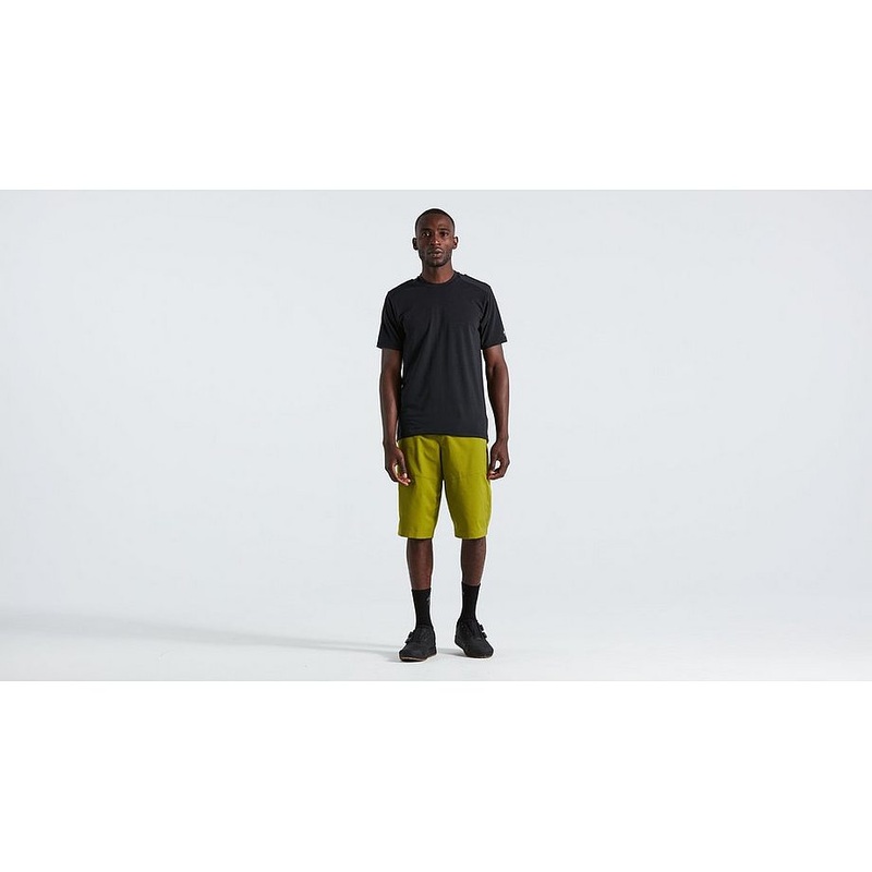 trail short w/liner men woodbine 38