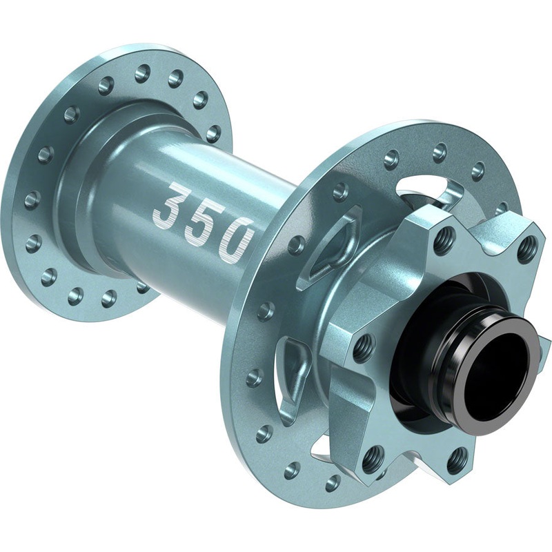DT Swiss 350 Front Hub – 15 x 110mm 6-Bolt Limited Edition Turquoise 32H
