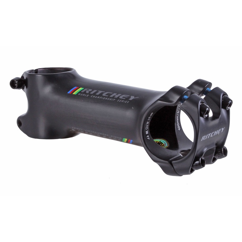 Ritchey WCS Carbon Matrix C220 84D Stem – 90mm 31.8 Clamp -6 1 1/8″ Carbon BLK
