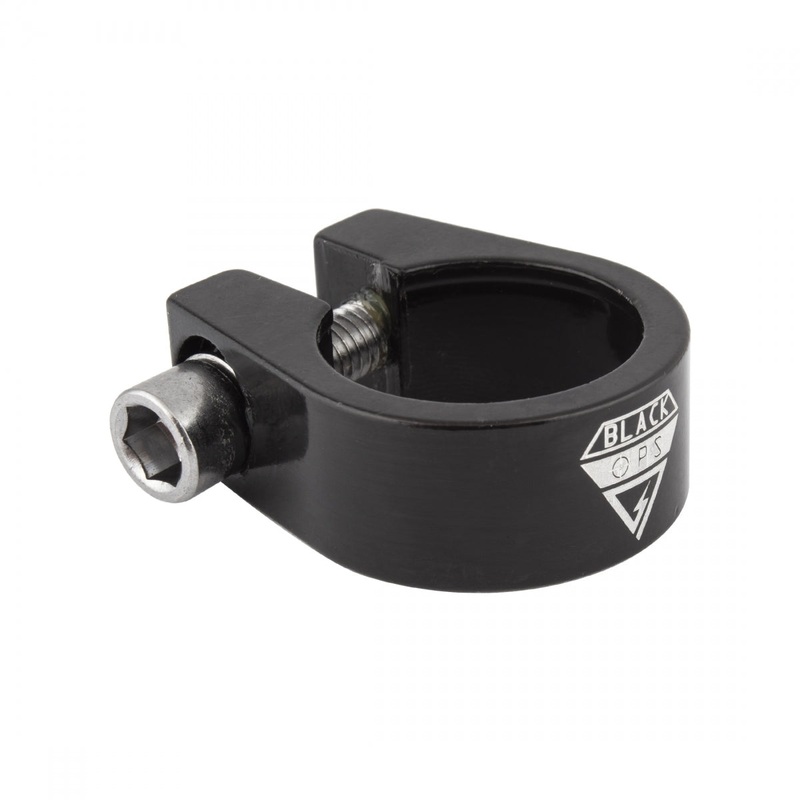 Seatpost Clamp Black-Ops 1In Alloy- Black